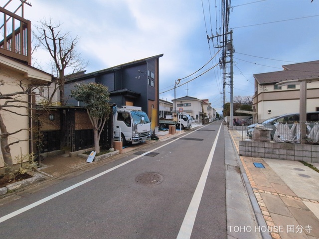 東京都国分寺市本多３丁目の新築戸建て外構写真 2026年3月17日撮影