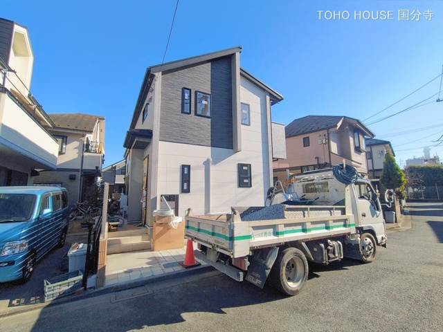 東京都府中市日新町２丁目の新築戸建て外構写真 2026年1月12日撮影