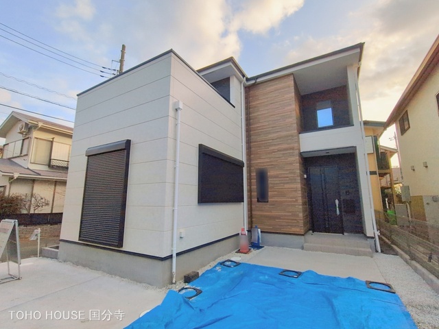 東京都府中市栄町１丁目の新築戸建て完成写真 2026年1月18日撮影