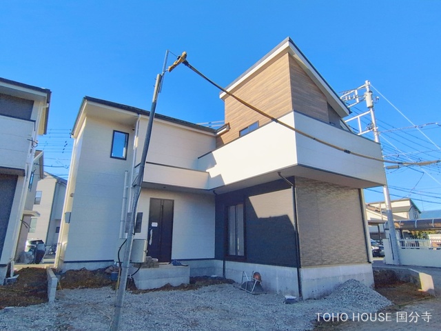 東京都府中市分梅町５丁目の新築戸建て外構写真 2026年2月18日撮影