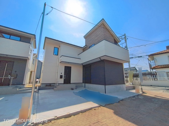 東京都府中市分梅町５丁目の新築戸建て完成写真 2026年3月23日撮影