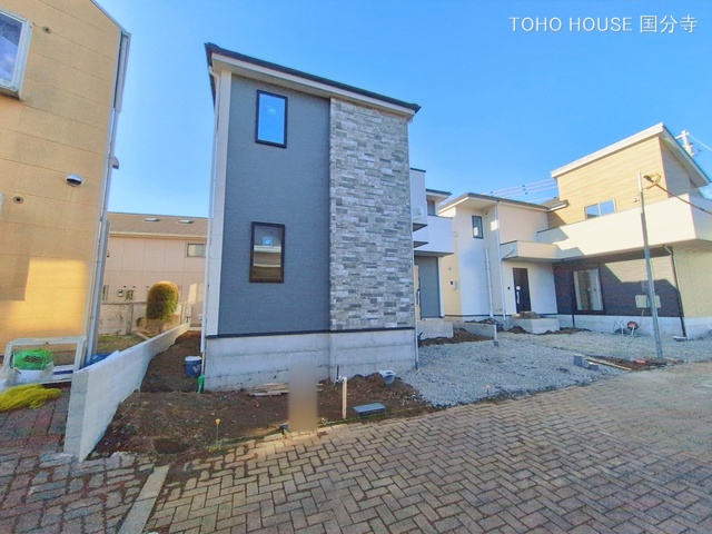 東京都府中市分梅町５丁目の新築戸建て外構写真 2026年2月18日撮影