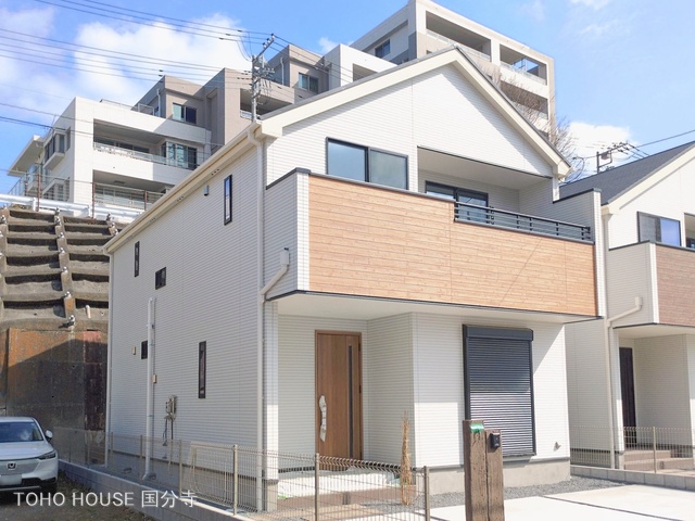 東京都府中市日新町１丁目の新築戸建て外構写真 2026年2月17日撮影