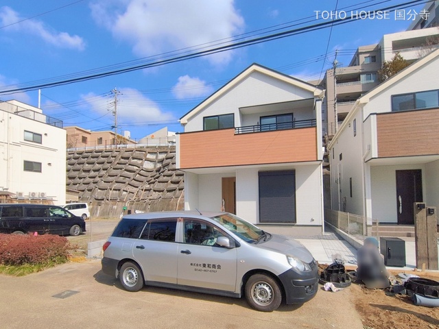 東京都府中市日新町１丁目の新築戸建て外構写真 2026年2月17日撮影