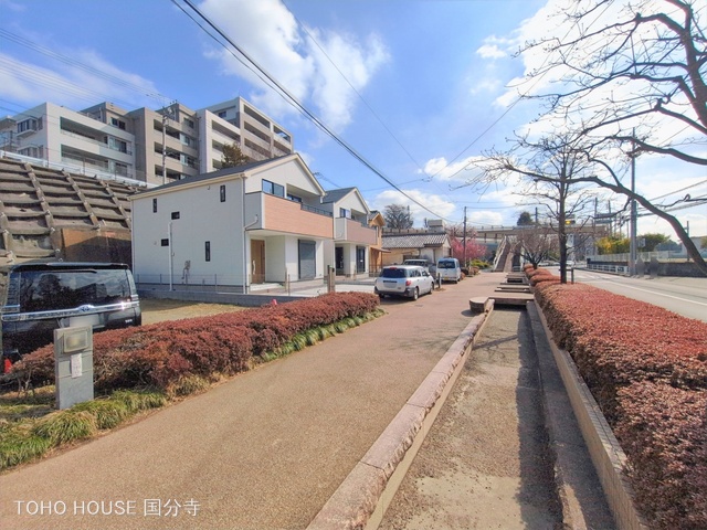 東京都府中市日新町１丁目の新築戸建て外構写真 2026年2月17日撮影