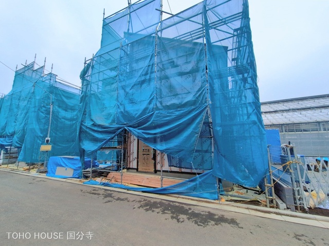 東京都国分寺市高木町１丁目の新築戸建てシート写真 2026年2月16日撮影