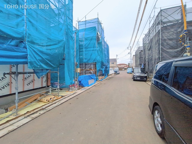 東京都国分寺市高木町１丁目の新築戸建てシート写真 2026年2月16日撮影