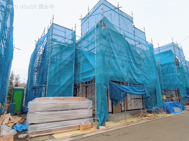 東京都国分寺市高木町１丁目の新築戸建てシート写真 2026年2月16日撮影