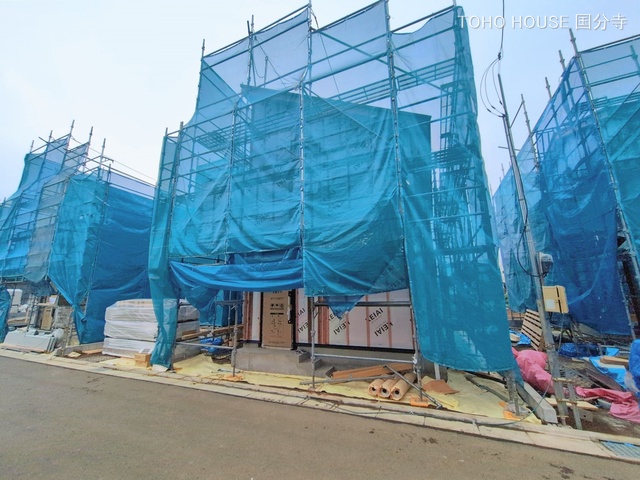 東京都国分寺市高木町１丁目の新築戸建てシート写真 2026年2月16日撮影