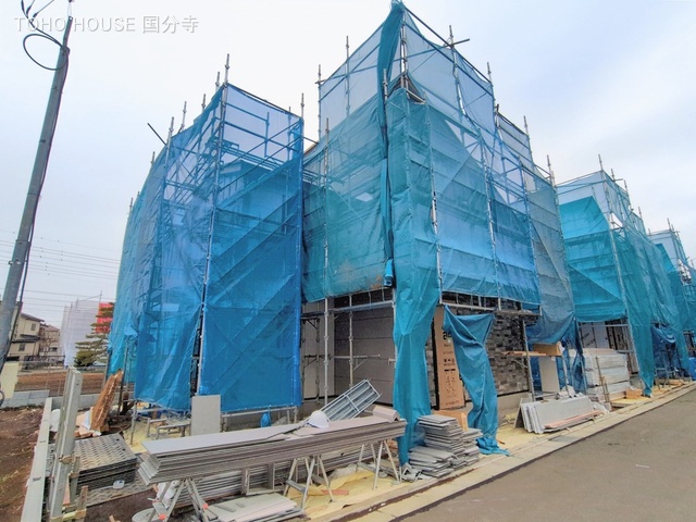 東京都国分寺市高木町１丁目の新築戸建てシート写真 2026年2月16日撮影