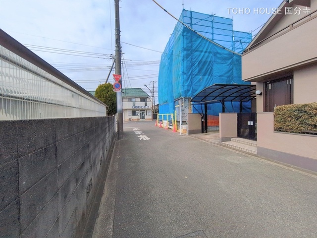 東京都小金井市貫井南町５丁目の新築戸建てシート写真 2026年2月19日撮影