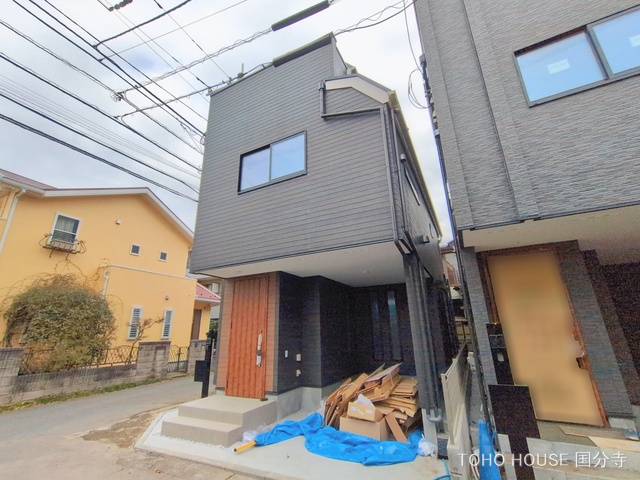 東京都国分寺市東戸倉２丁目の新築戸建て外構写真 2026年2月19日撮影