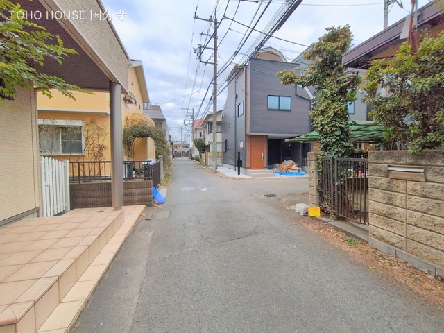 東京都国分寺市東戸倉２丁目の新築戸建て外構写真 2026年2月19日撮影