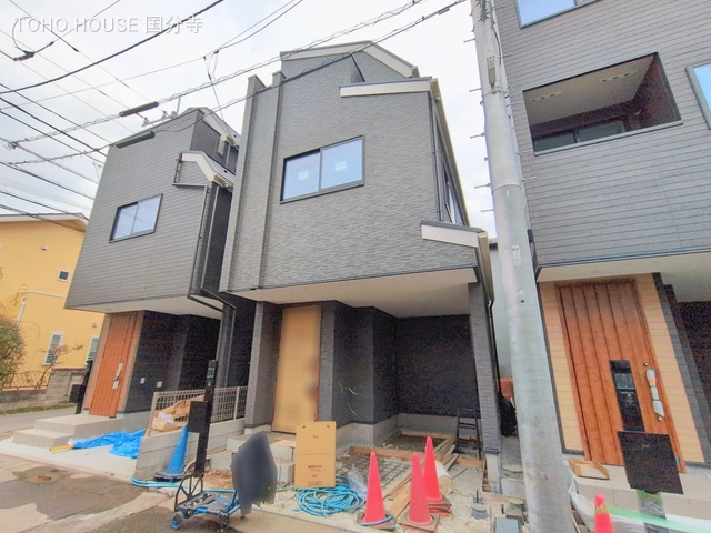 東京都国分寺市東戸倉２丁目の新築戸建て外構写真 2026年2月19日撮影