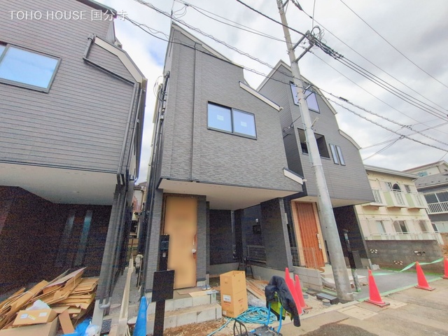東京都国分寺市東戸倉２丁目の新築戸建て外構写真 2026年2月19日撮影