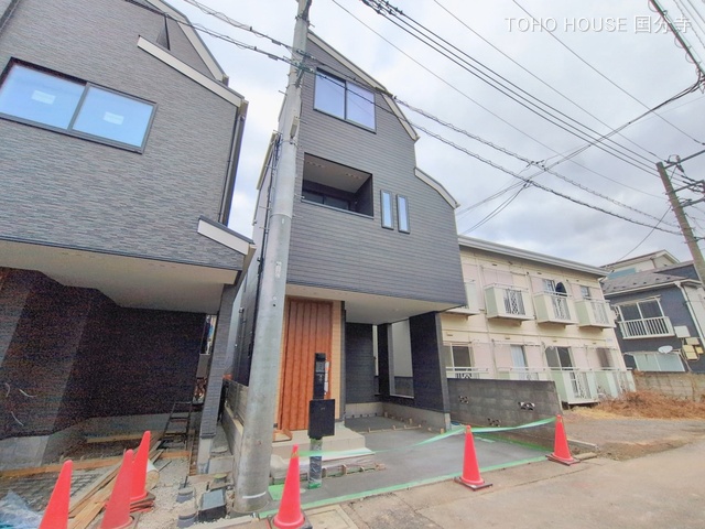 東京都国分寺市東戸倉２丁目の新築戸建て外構写真 2026年2月19日撮影