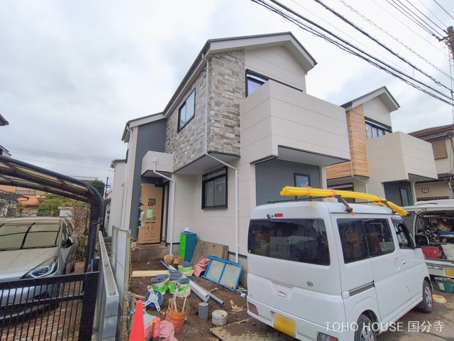 東京都小金井市緑町３丁目の新築戸建て外構写真 2026年2月25日撮影