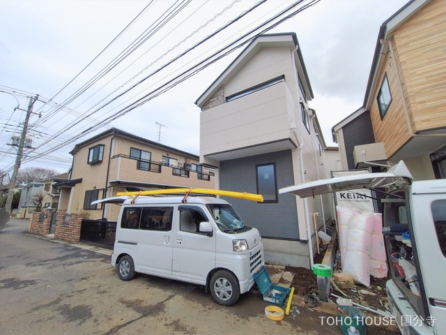 東京都小金井市緑町３丁目の新築戸建て外構写真 2026年2月25日撮影