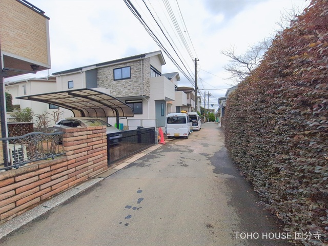 東京都小金井市緑町３丁目の新築戸建て外構写真 2026年2月25日撮影