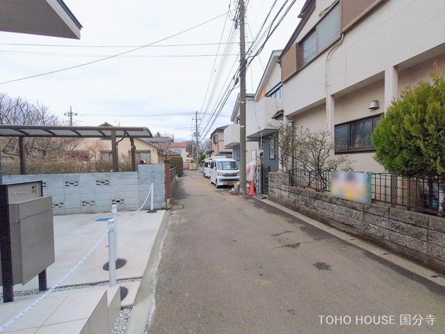 東京都小金井市緑町3丁目の新築戸建て外構写真 2026年2月25日撮影