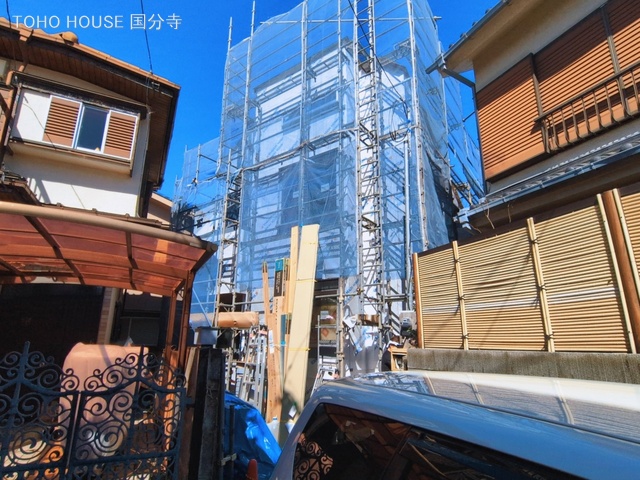 東京都小金井市東町１丁目の新築戸建てシート写真 2026年3月3日撮影