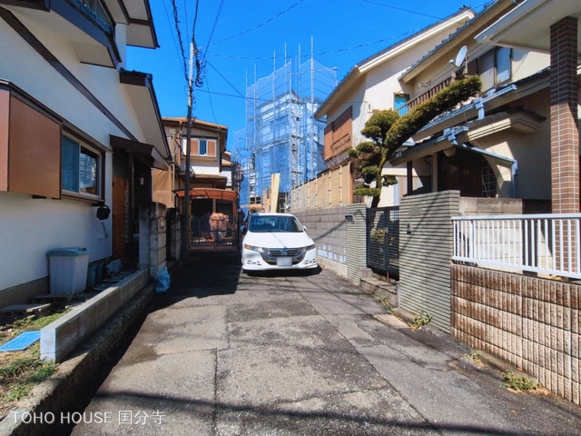 東京都小金井市東町１丁目の新築戸建てシート写真 2026年3月3日撮影