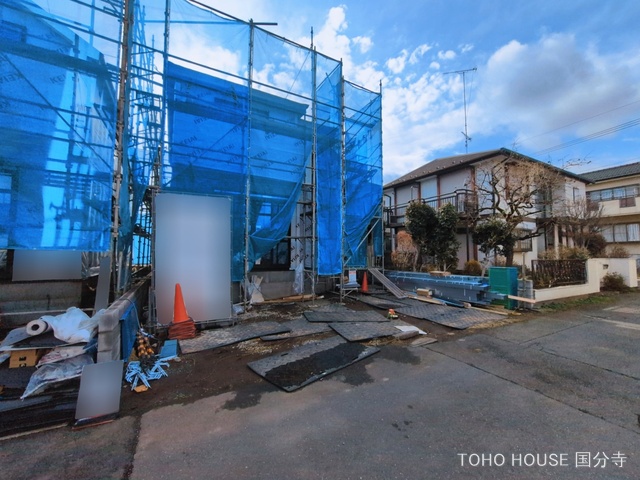 東京都国分寺市戸倉２丁目の新築戸建てシート写真 2026年3月9日撮影