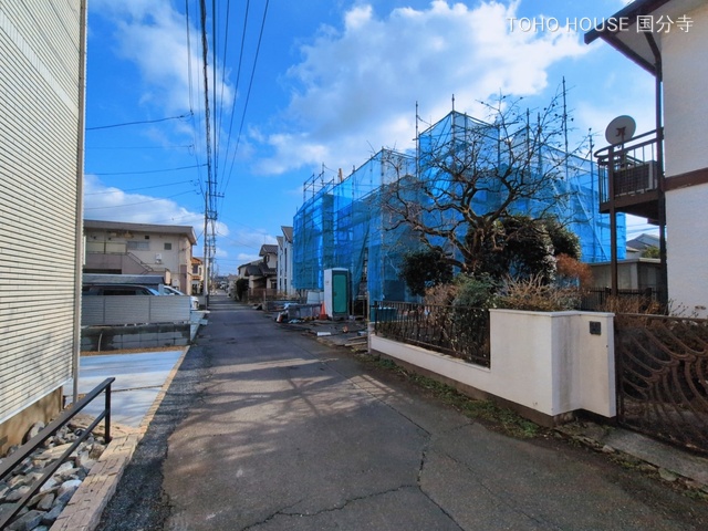 東京都国分寺市戸倉２丁目の新築戸建てシート写真 2026年3月9日撮影