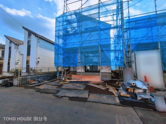 東京都国分寺市戸倉２丁目の新築戸建てシート写真 2026年3月9日撮影