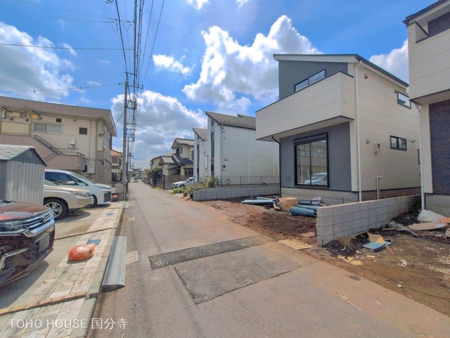東京都国分寺市戸倉２丁目の新築戸建て外構写真 2026年4月5日撮影