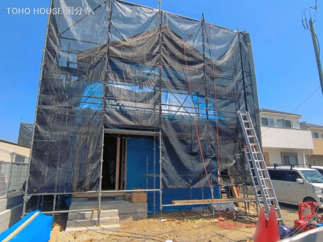東京都府中市南町2丁目の新築戸建て上棟写真 2026年5月14日撮影