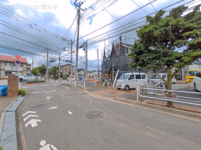 東京都府中市南町2丁目の新築戸建てシート写真 2026年6月28日撮影