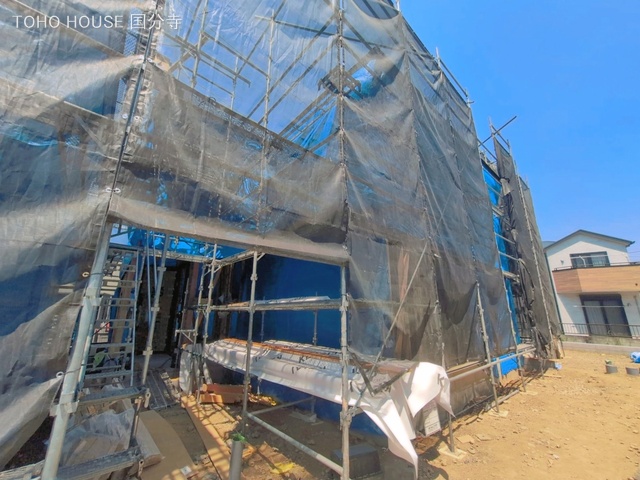 東京都府中市南町２丁目の新築戸建て上棟写真 2026年5月14日撮影