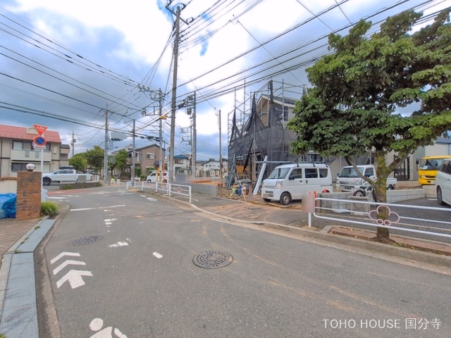 東京都府中市南町2丁目の新築戸建て外構写真 2026年6月28日撮影