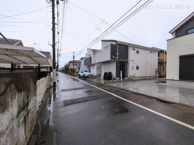 東京都国分寺市戸倉３丁目の新築戸建て完成写真 2026年3月9日撮影