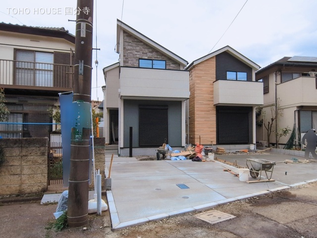 東京都府中市浅間町４丁目の新築戸建て外構写真 2026年3月18日撮影