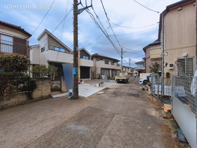 東京都府中市浅間町４丁目の新築戸建て外構写真 2026年3月18日撮影