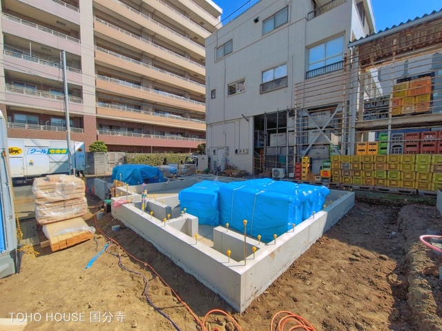 東京都国分寺市東恋ヶ窪５丁目の新築戸建て基礎写真 2026年3月23日撮影