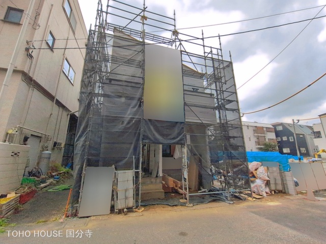 東京都国分寺市東恋ヶ窪５丁目の新築戸建てシート写真 2026年4月14日撮影