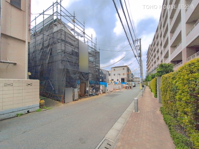 東京都国分寺市東恋ヶ窪５丁目の新築戸建てシート写真 2026年4月14日撮影