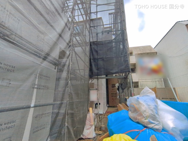 東京都国分寺市東恋ヶ窪５丁目の新築戸建てシート写真 2026年4月14日撮影