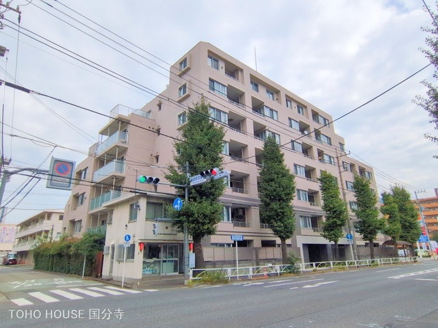 東京都府中市美好町２丁目のマンション『サンデュエル府中』外観写真 2025年10月30日撮影