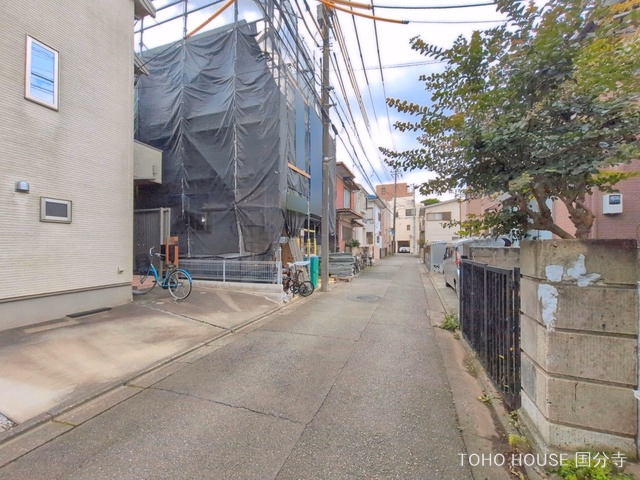 東京都府中市新町2丁目の新築戸建てシート写真 2026年6月28日撮影