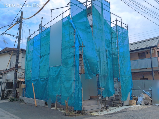 東京都国分寺市西恋ヶ窪３丁目の新築戸建てシート写真 2026年4月20日撮影