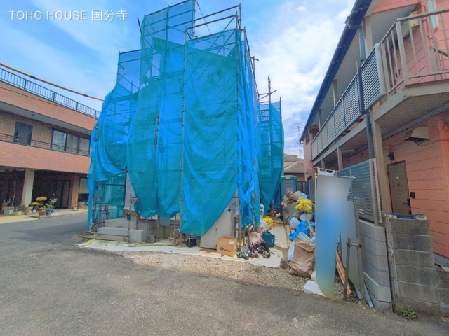 東京都国分寺市西恋ヶ窪３丁目の新築戸建てシート写真 2026年4月20日撮影