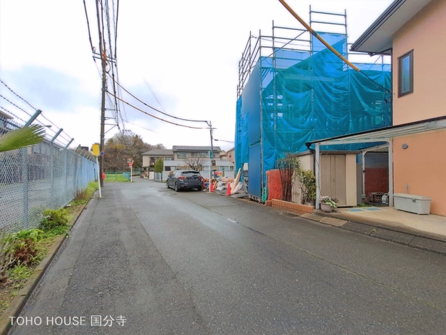 東京都府中市浅間町4丁目の新築戸建て上棟写真 2026年4月1日撮影