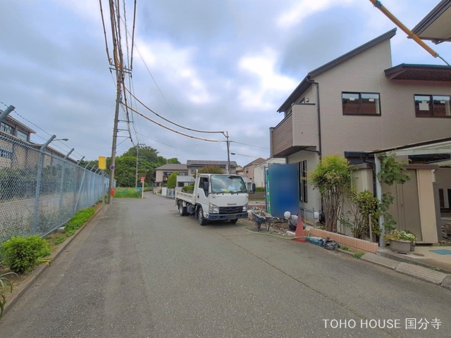 東京都府中市浅間町4丁目の新築戸建て外構写真 2026年5月14日撮影