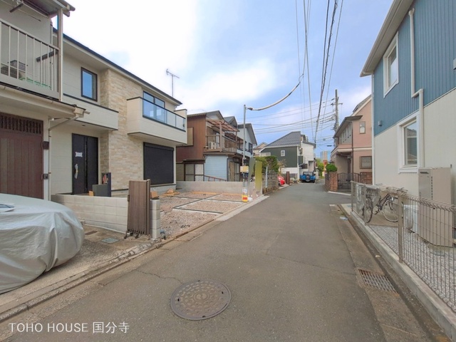 東京都府中市本宿町3丁目の新築戸建て外構写真 2026年4月6日撮影