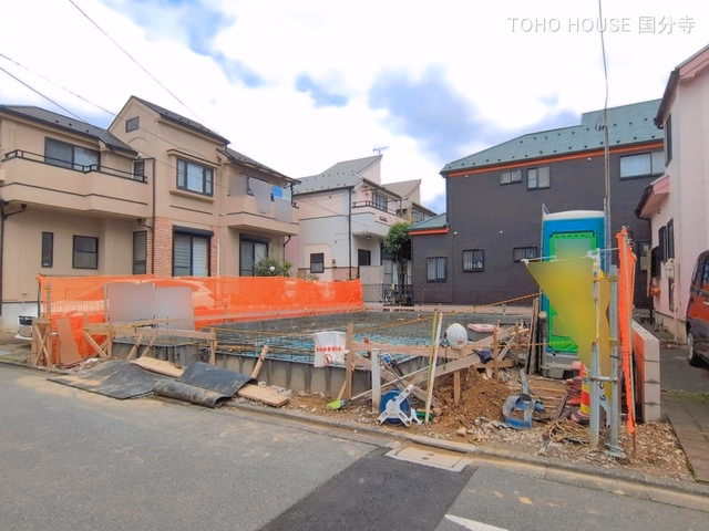 東京都府中市四谷1丁目の新築戸建て基礎写真 2026年6月28日撮影