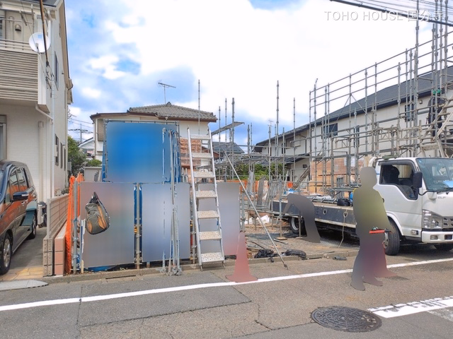 東京都府中市四谷3丁目の新築戸建て基礎写真 2026年6月28日撮影